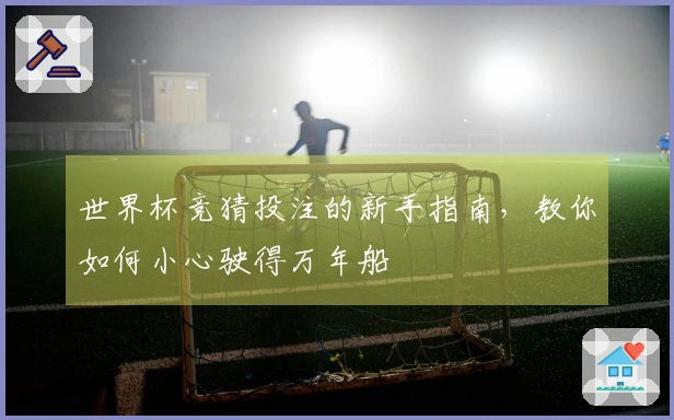 世界杯竞猜投注的新手指南，教你如何小心驶得万年船